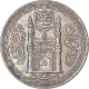 Silver One Rupee Coin of Mir Mahbub Ali Khan of Haiderabad Farkhanda Bunyad Mint of Hyderabad State.