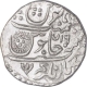 Silver One Rupee Coin of Malhar Nagar Mint of Indore State of In the name of Shah Alam II.