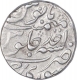 Silver One Rupee Coin of Sawai Jaipur Mint of Jaipur State of  in the name of Ahmad Shah Bahadur..