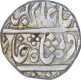 Silver One Rupee Coin of Sawai Jaipur Mint of Jaipur State of In the name of Shah Alam II.