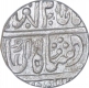 Silver One Rupee Coin of Sawai Jaipur Mint of Jaipur State of in the name of  Shah Alam II.