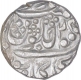 Silver One Rupee Coin of Sawai Jaipur Mint of Jaipur State of In the name of Shah Alam II.