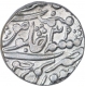 Silver One Rupee Coin of Sawai Jaipur Mint of Karauli State of In the name of Shah Alam II.