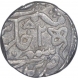 Silver One Rupee Coin of Nandgaon Mint of Kotah State of in the name of Muhammad Akbar II.