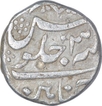 Silver One Rupee Coin of Chinapattan Mint of Madras Presidency.