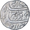 Silver One Rupee Coin of Chinapattan Mint of Madras Presidency.