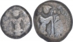 Silver Fanam and Double Fanam Coins of Madras Presidency.