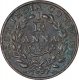 Copper One Twelfth Anna Coin of East India Company of Bombay Mint of 1835.