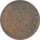 Bronze One Twelfth Anna Coin of King Edward VII of Calcutta Mint of 1907.