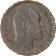 Bronze One Twelfth Anna Coin of King Edward VII of Calcutta Mint of 1907.