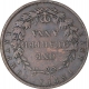 Copper One Quarter Anna Coin of East India Company of Birmingham Mint of 1857.