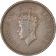 Bronze One Quarter Anna Coin of King George VI of Bombay Mint of 1940.