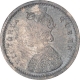 Silver Two Annas Coin of Victoria Queen of Bombay Mint of 1862.