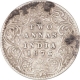 Silver Two Annas Coin of Victoria Queen of Calcutta Mint of 1876.