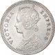 Rare Silver Quarter Rupee Coin of Victoria Empress of Calcutta Mint of 1898.