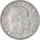 Rare Silver Half Rupee Coin of King Edward VII of Calcutta Mint of 1907.