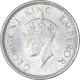 Silver Half Rupee Coin of King George VI of Bombay Mint of 1941.