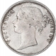 Silver One Rupee Coin of Victoria Queen of Madras Mint of 1840.