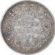 Rare Silver One Rupee Coin of Victoria Queen of Bombay Mint of 1862.