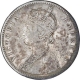 Silver One Rupee Coin of Victoria Empress of Bombay Mint of 1883.