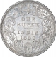 Silver One Rupee Coin of Victoria Empress of Bombay Mint of 1889.