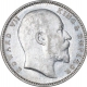 Silver One Rupee Coin of King Edward VII of Bombay Mint of 1904.