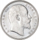 Silver One Rupee Coin of  King Edward VII of Bombay Mint of 1906.