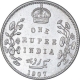 Silver One Rupee Coin of King Edward VII of Bombay Mint of 1907.