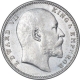 Silver One Rupee Coin of King Edward VII of Bombay Mint of 1907.