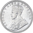 Silver One Rupee Coin of King George V of Bombay Mint of 1915.