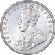 Silver One Rupee Coin of King George V of Calcutta Mint of 1920.