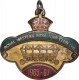 Brass Membership Badge of Royal Western Turf Club of India.