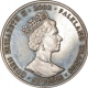 Cupro Nickle Fifty Pence Coin of Queen Elizbeth of Falkland Islands of 2002.