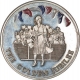 Cupro Nickle Fifty Pence Coin of Queen Elizbeth of Falkland Islands of 2002.