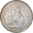 Silver One Dollar Coin of United Kingdom.