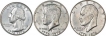 Cupro Nickle Coins of United States of America.