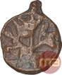 Mauryan Cast Copper Karshapana Coin of Madhya Pradesh Region.