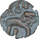 Potin Coin of Siri Pulumavi of Satavahana Dynasty.