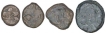 Copper Coins of Satakarni I of Paithan Region of Satavahana Dynasty.