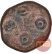 Copper Coin of Ujjaini Region.