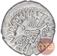 Silver Drachma coin of Rudrasena II of Western Kshatrapas.