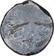 Silver Drachma Coin of Rudrasena II of Western Kshatrapas.