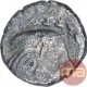 Silver Drachma Coin of Visvasimha of Western Kshatrapas.