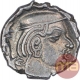 Silver One Drachma Coin of Bhatradaman of Western Kshatrapas.