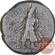 Copper Tetradrachma Coin of Vima Kadphises of Kushan Dynasty.