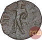 Copper Coin of Kanishka I of Kushan Dynasty.