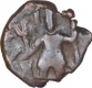 Copper Coin of Vasudeva I of Kushan Dynasty.