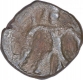 Copper Coin of Vasudeva I of Kushan Dynasty.