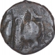 Copper Coin of Vasudeva I of Kushan Dynasty.