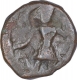 Copper Coin of Vasudeva I of Kushan Dynasty.